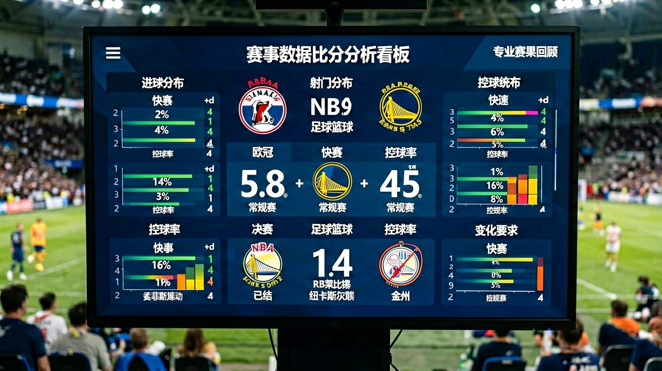 赛事数据比分分析看板